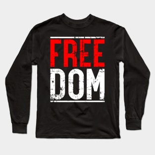 Freedom For Gaza - Palestinian Fight For Their Freedom Long Sleeve T-Shirt